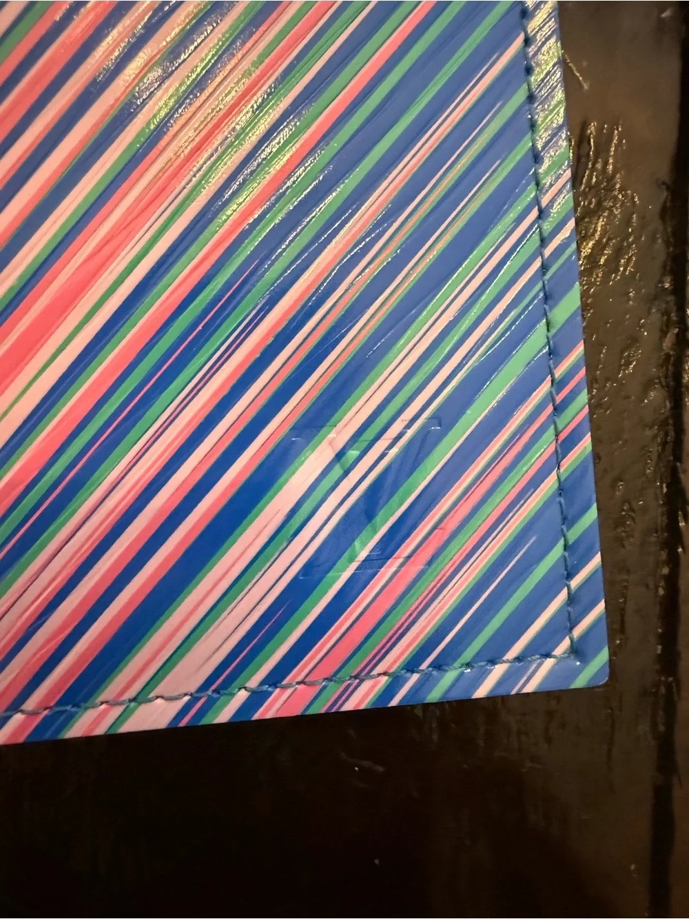 Authentic Louis Vuitton Pouch - Pink & Blue